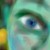An eye! Done based off of a webcam picture